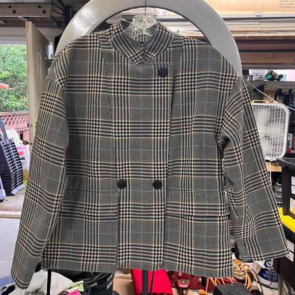 ba&sh Beth Plaid Jacket - Picture 5 of 15